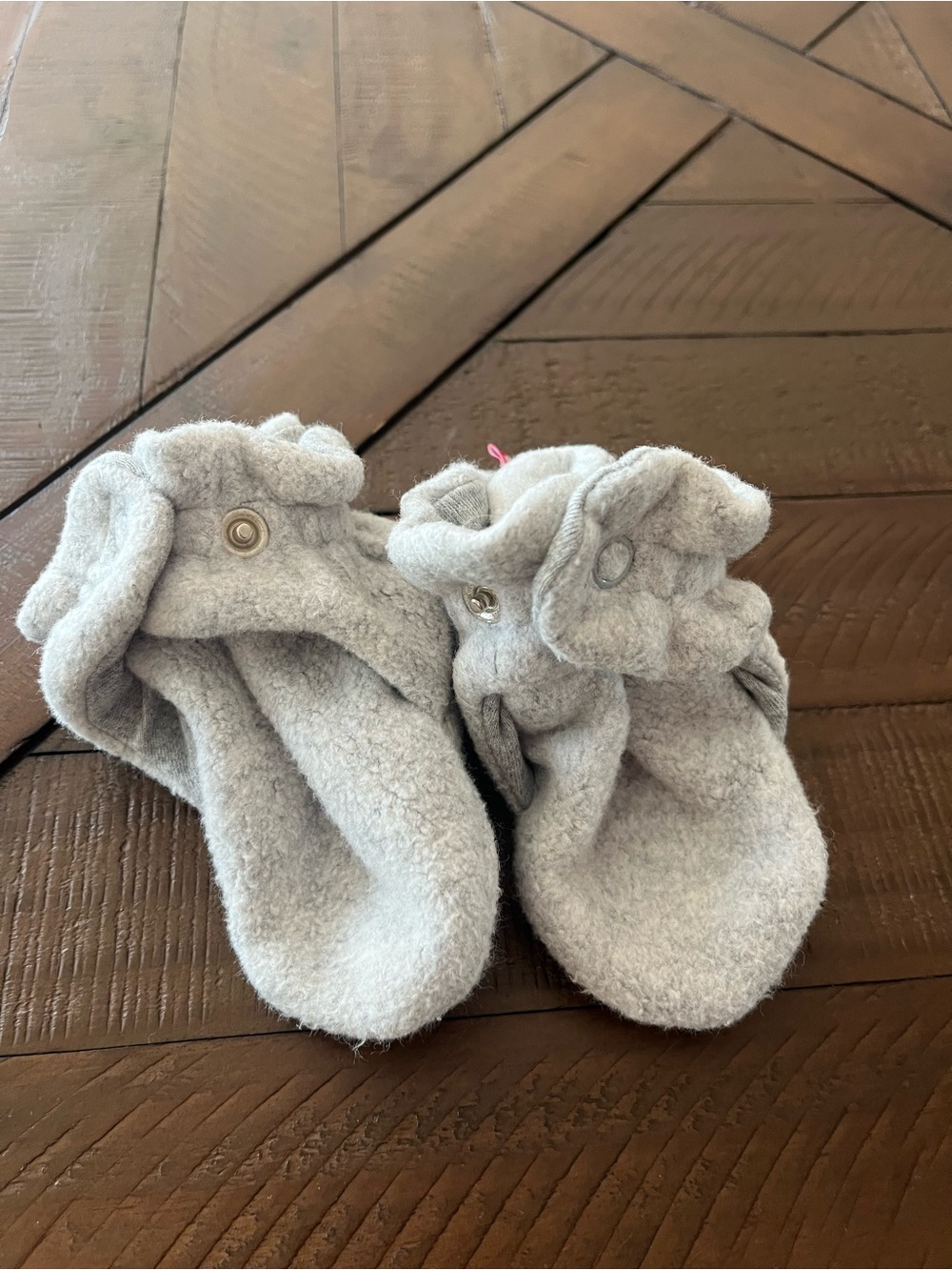 Zutano Fleece Baby Booties size 6 months